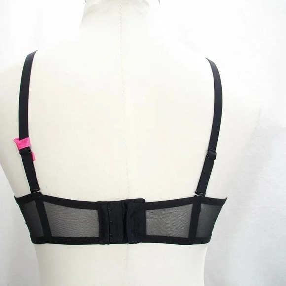 34C Maidenform Center of Attention Caged Mesh Demi Bra - Picture 4 of 4